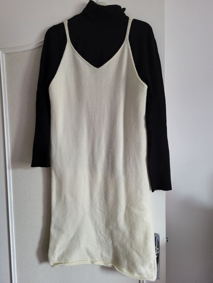 Robe en laine à bretelles - photo numéro 2