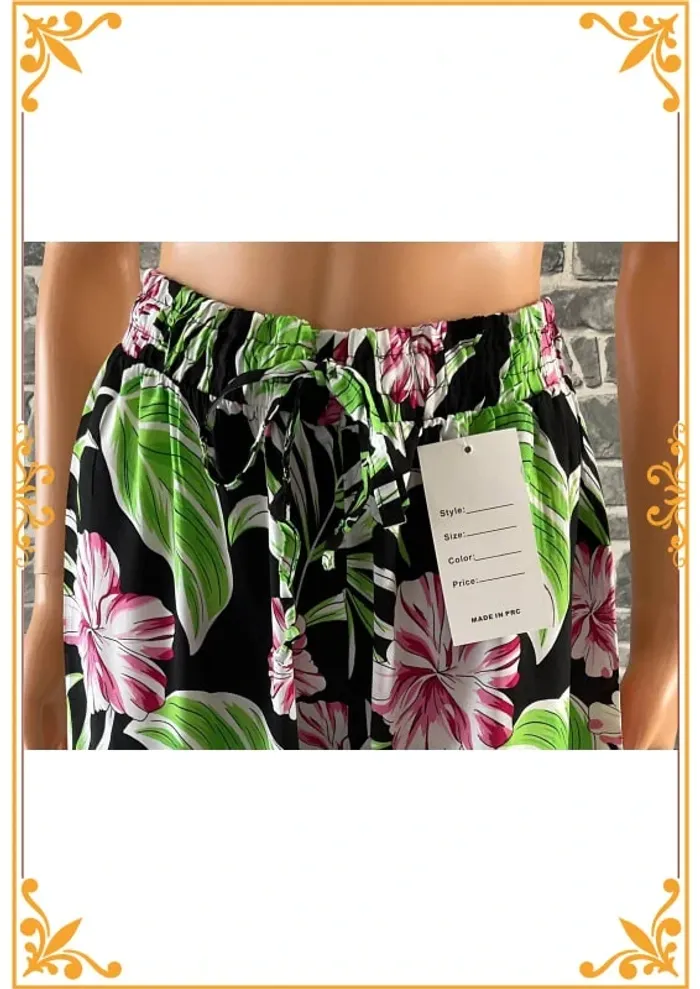 Pantalon Palazzo " Cotton bio " - photo numéro 2