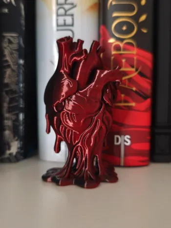 Décoration Heart Anatomy Red/Black 