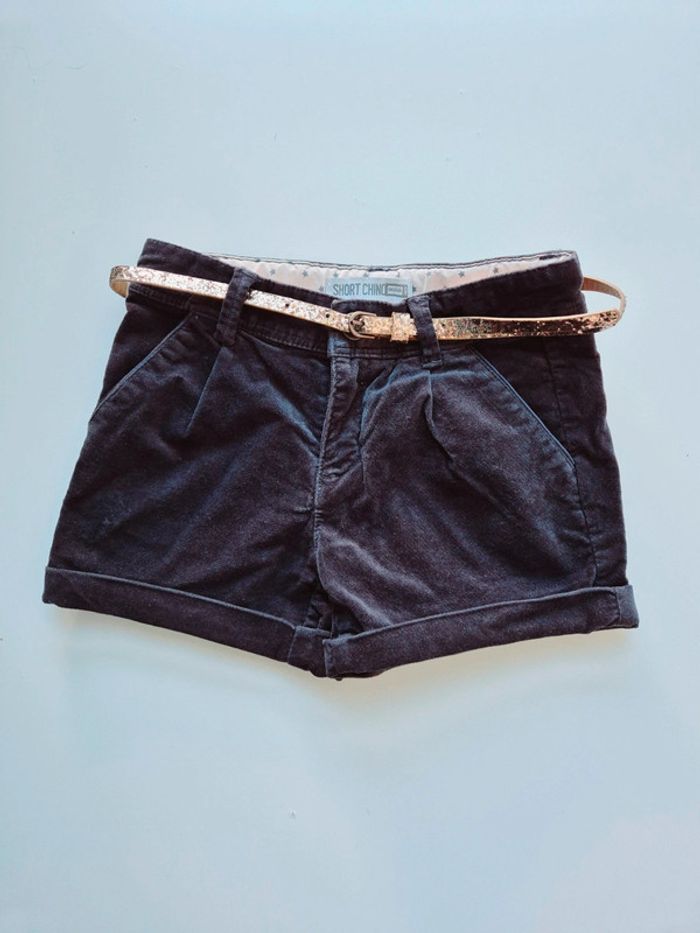 Short Okaïdi taille 5 ans en velours
