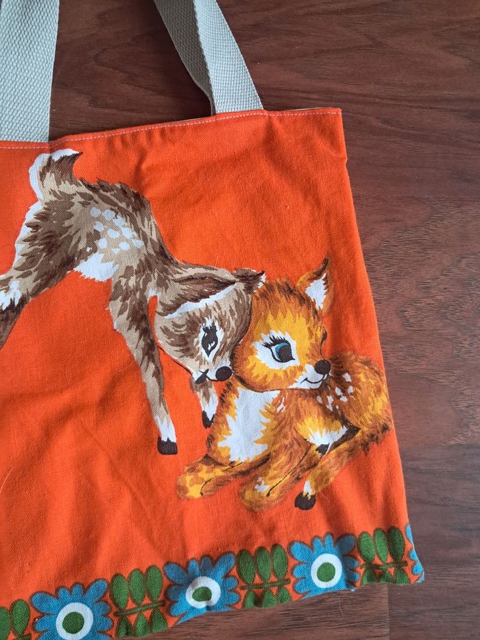 Sac tote bag enfant vintage - photo numéro 4