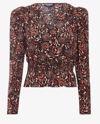 Chemisier/blouse fleuri