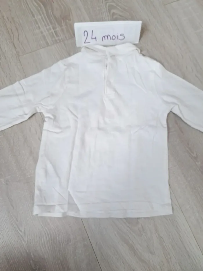 T-shirt manches longues 24 mois - photo numéro 2