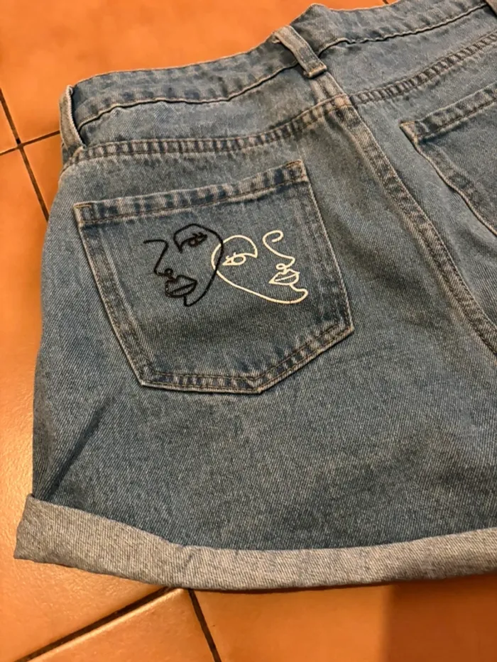 Short jean femme 38 - photo numéro 5