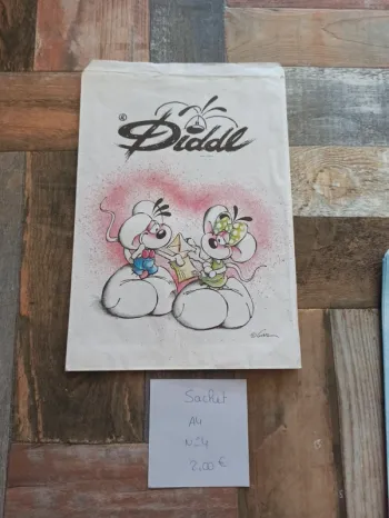 Sachet en papier Diddl A4 4 2,00€