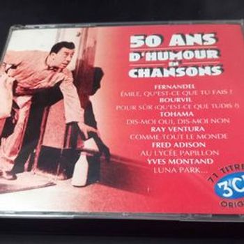 3 CD 50 ans d'humour en chansons
