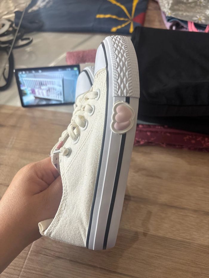 Baskets style converse chaussea pointure 29 - photo numéro 4