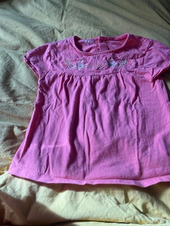 T shirt fille 4 ans la compagnie des petits LCDP