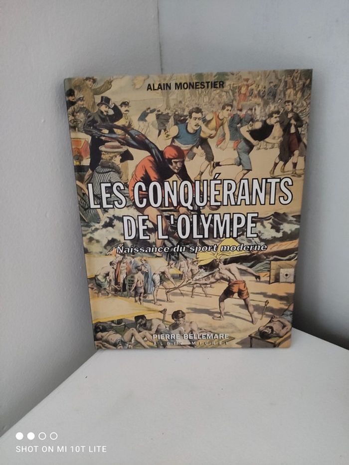 Livre les conquérants de l'Olympe