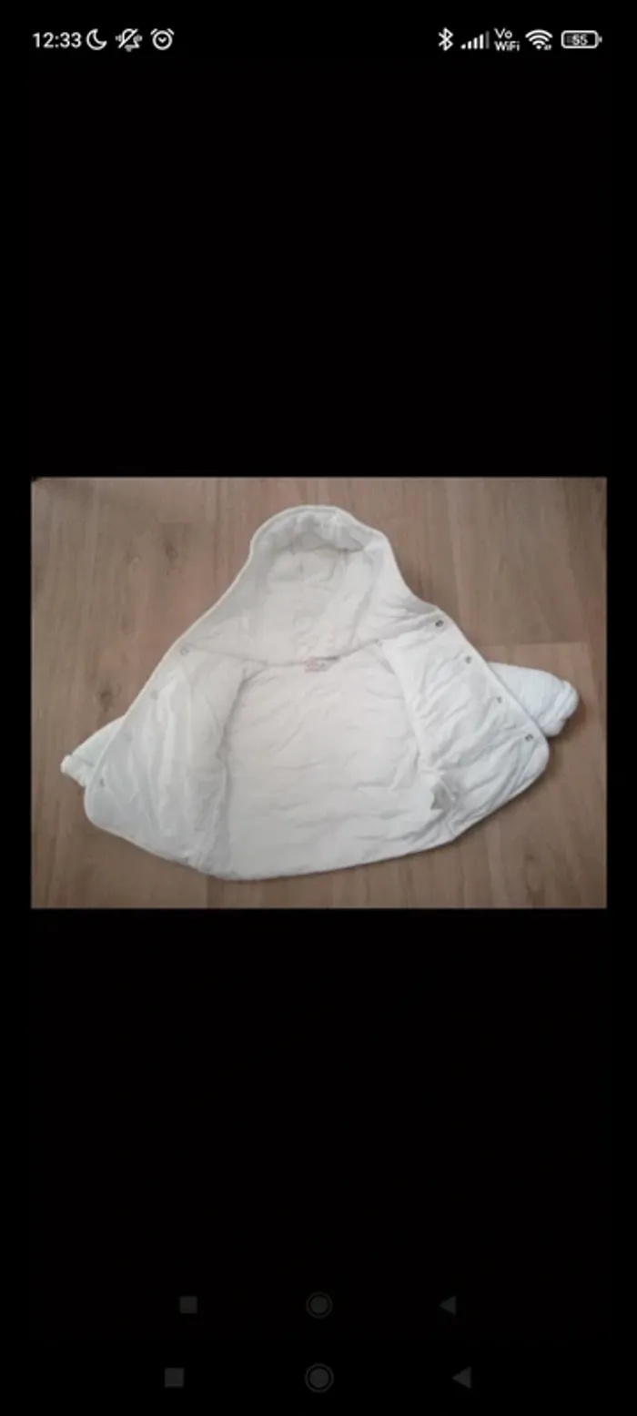 gilet chaud à capuche et oreilles 9mois - photo numéro 3