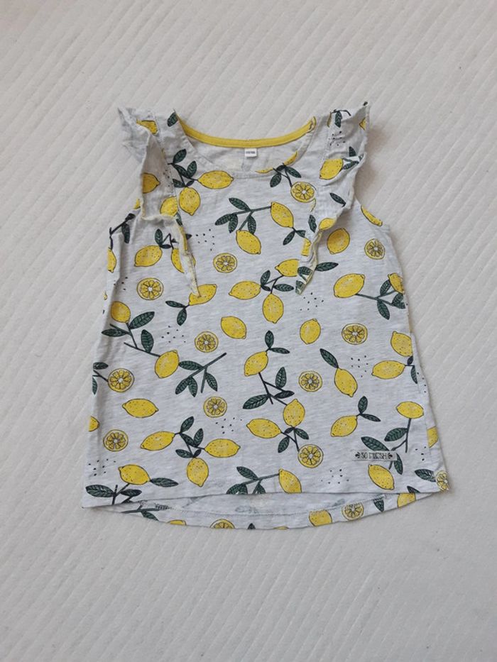 Débardeur citron Zeeman 110/116 cm