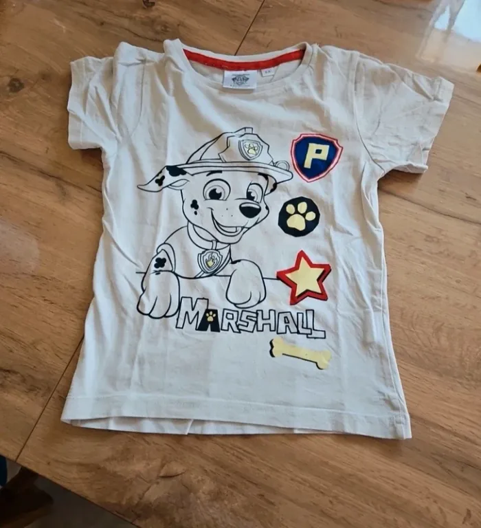 T-shirt pat patrouille 6 ans garçon