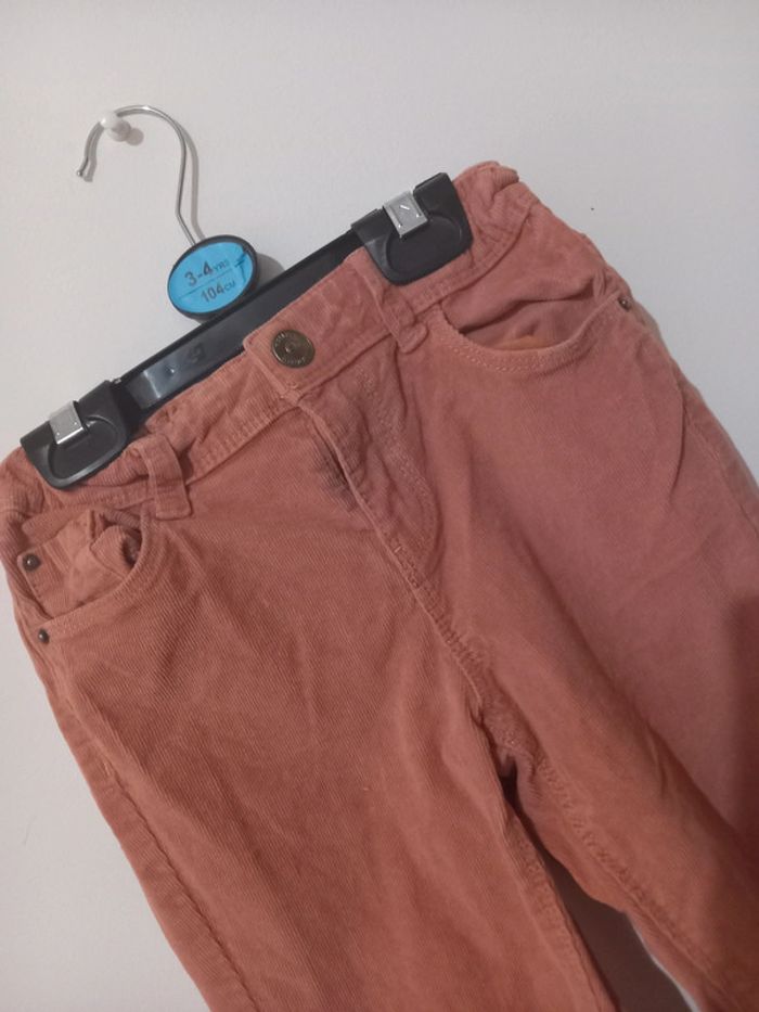 Pantalon velours 9A - photo numéro 2