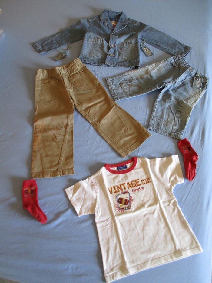 ensemble garçon la compagnie des petits 4/5ans