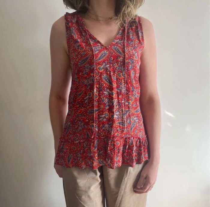 Blouse rouge Promod - photo numéro 3