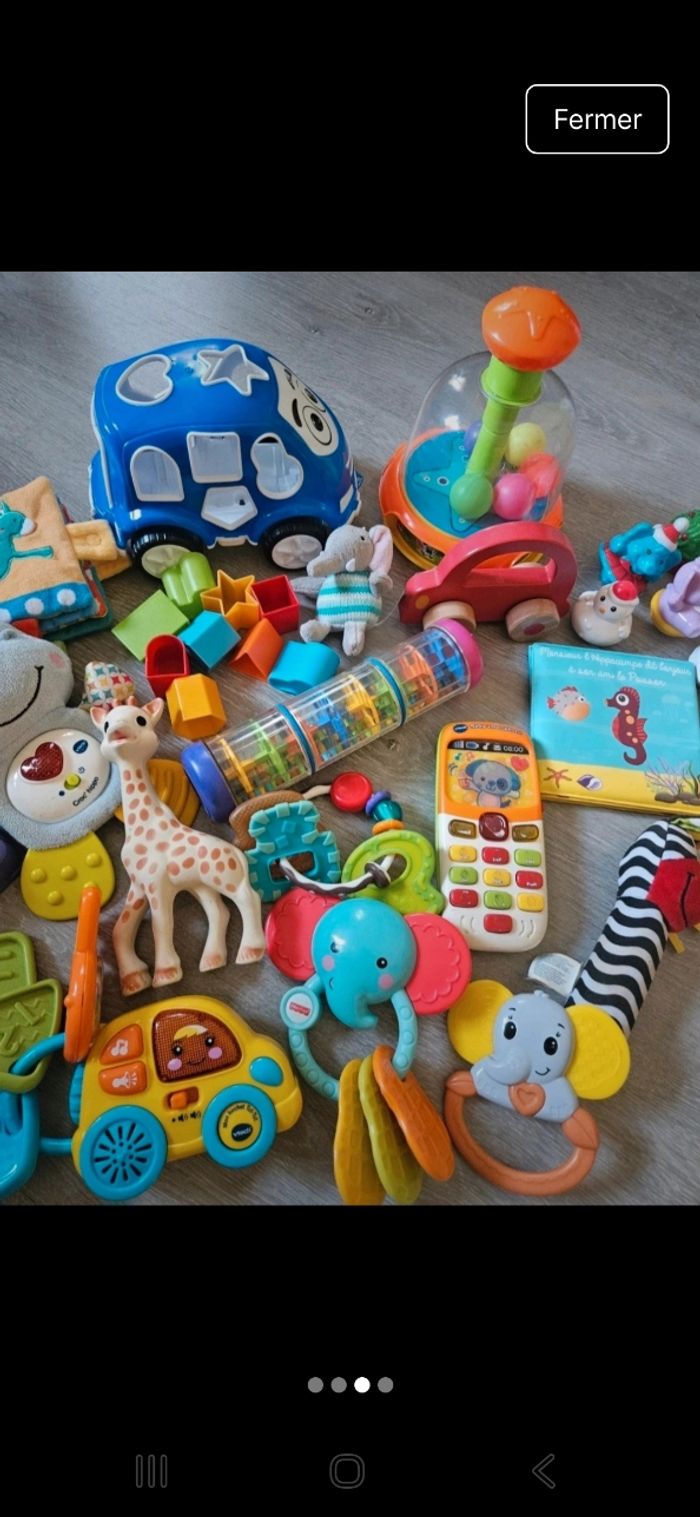 Gros lot jouet bebe - photo numéro 3