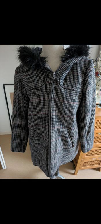 Manteau capuche kiabi