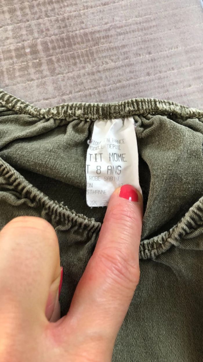 P’tit môme - robe fille 8ans - photo numéro 3