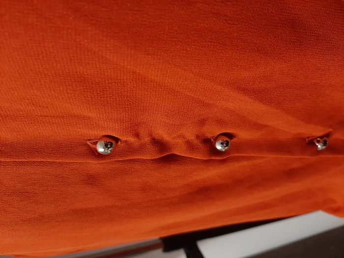 blouse orange ikks taille 36 - photo numéro 4