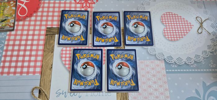 Lot de 5 cartes pokémon FA règne de glace - photo numéro 3