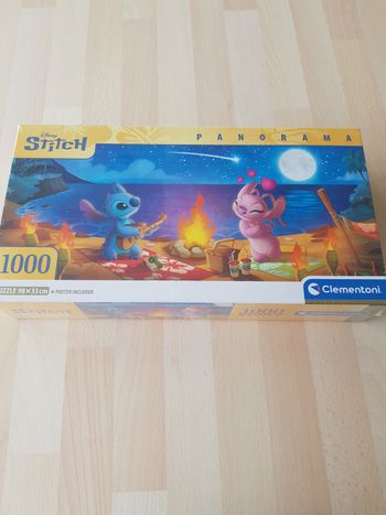 Puzzle Disney Clementoni panorama 1000 pièces Stitch