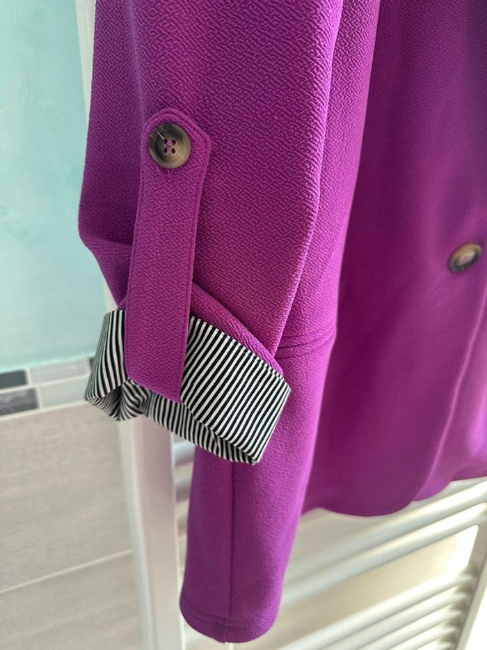 Veste violet - photo numéro 3