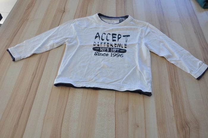 T-shirt ML Okaidi 3 ans