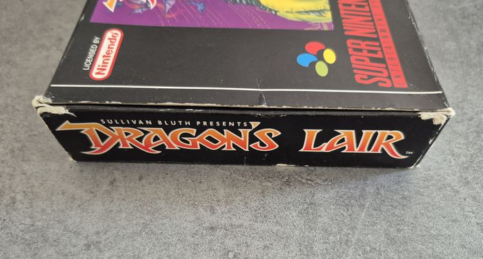 Jeu Dragon's Lair - Super Nintendo - SNES - Pal Fah - Sans Notice - photo numéro 5