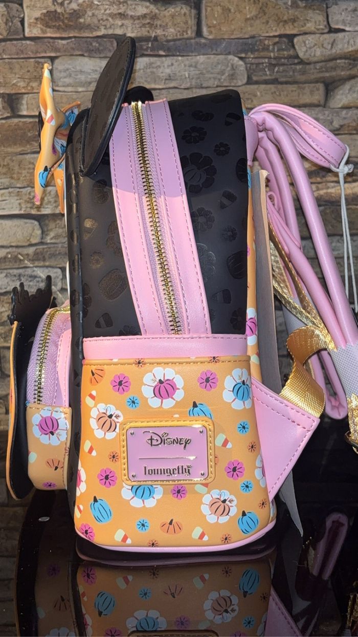 Sac à sos Loungefly Minnie Citrouille - photo numéro 4