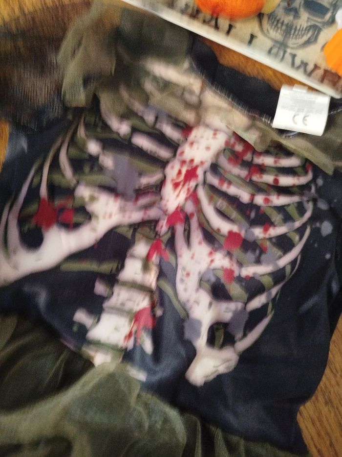 Déguisement Halloween Squelette Zombie - photo numéro 3