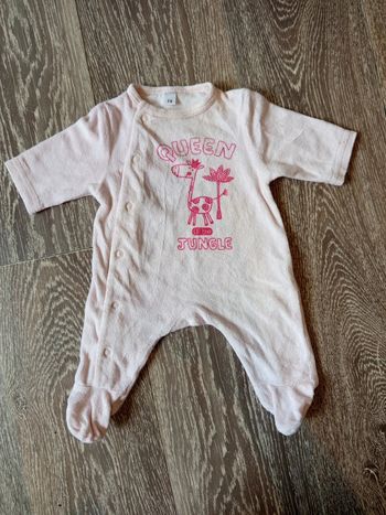 Pyjama rose naissance Zeeman