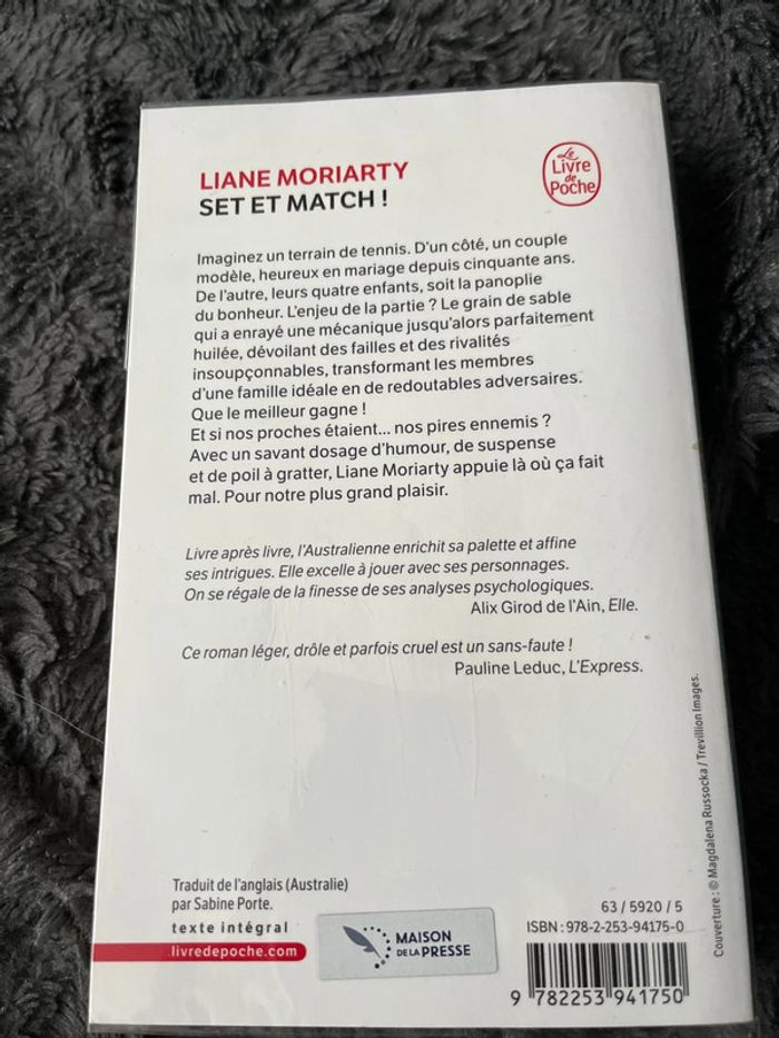 Livre set et match - photo numéro 2