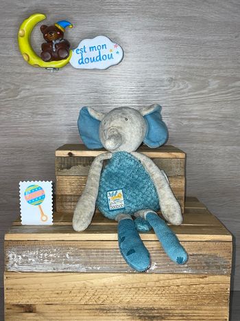 MR313 doudou éléphant 🐘 moulin Roty