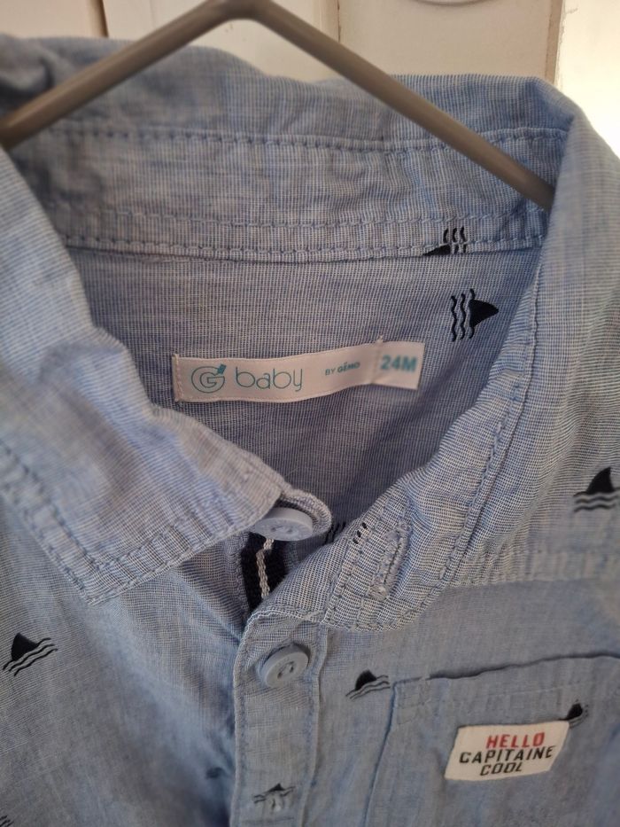 Chemise 24 mois 2 ans gemo - photo numéro 2