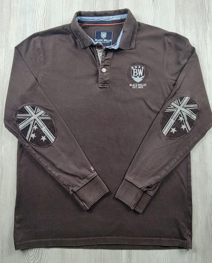 Polo épais Black Wellis Homme taille L - photo numéro 3