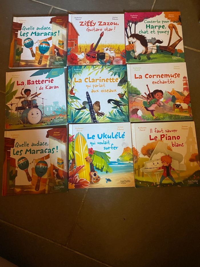 McDo livres lot collection en avant la musique