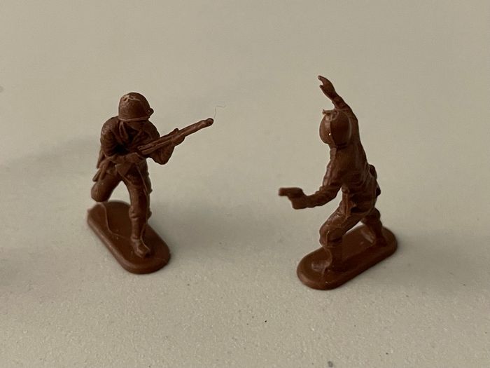 60 minituares soldats 2-3cm - photo numéro 3