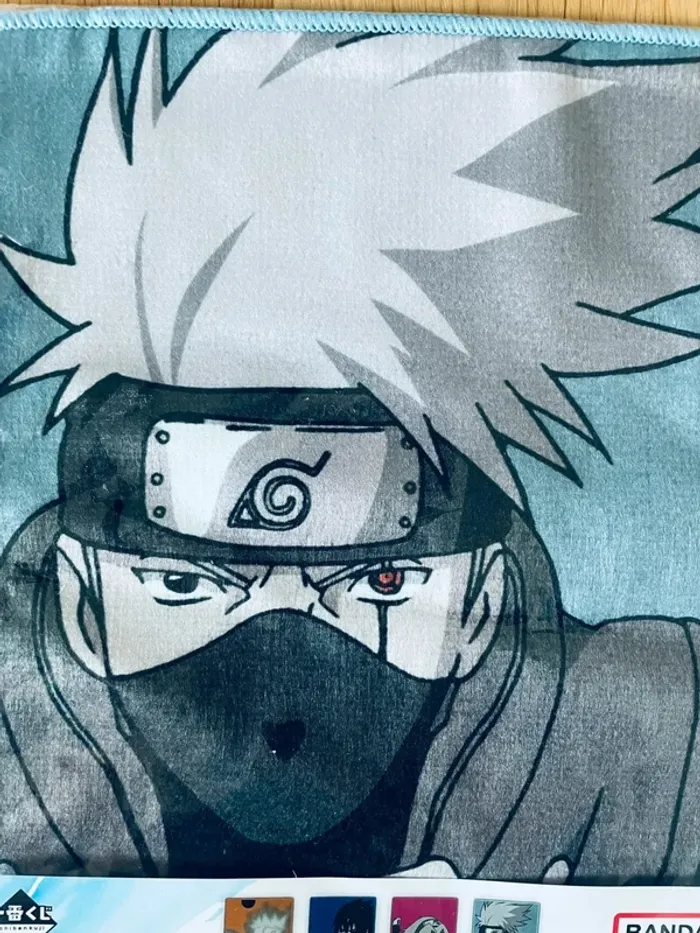 Naruto Shippuden - Serviette Kakashi Hatake 60x20 cm - Ichiban Kuji Naruto: Tsumugareruhi no Ishi - photo numéro 2