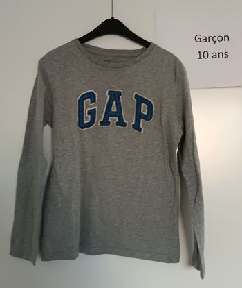 T-shirt ml Gap 10 ans