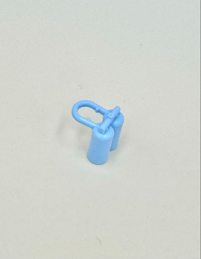 Lego Accessoires City / Space : Bonbonnes d’Oxygène Bleu ciel - NEUF - photo numéro 1