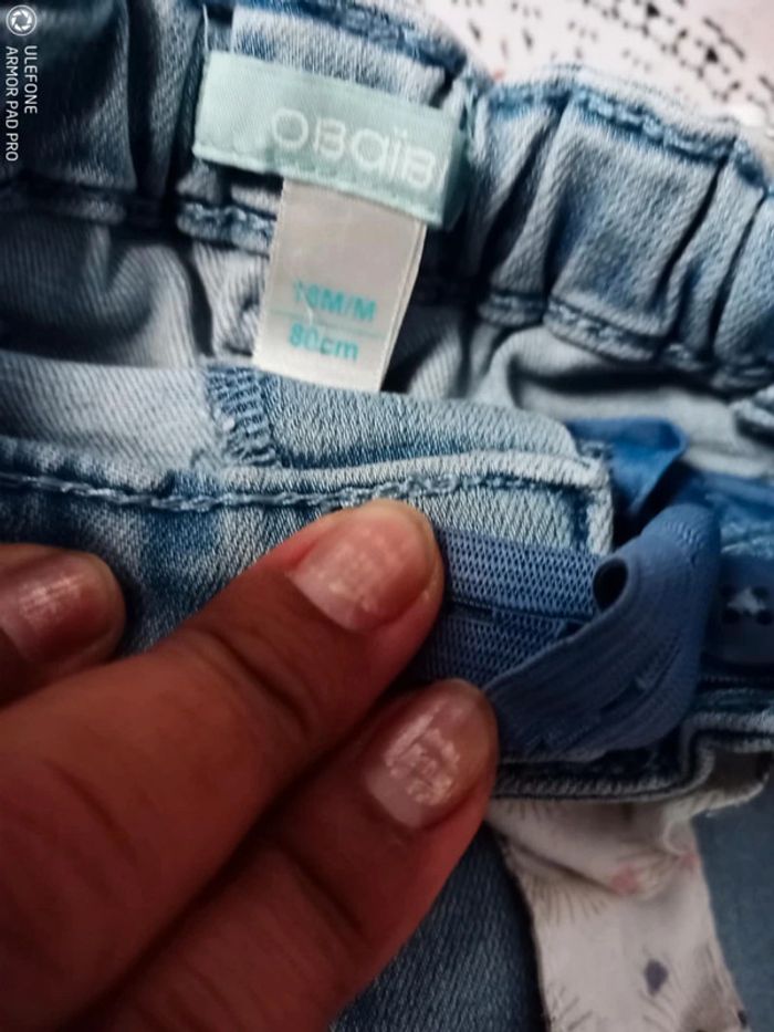 Jeans obaibi 18 mois - photo numéro 3