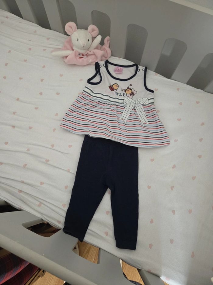 😍ensemble fille 6 mois