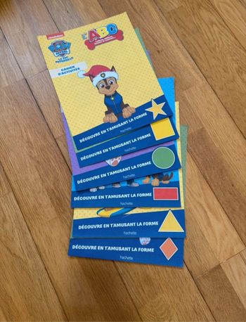 Lot de livres d’activité - Formes