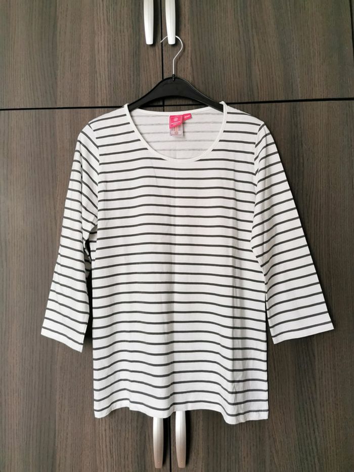 T-shirt manches 3/4