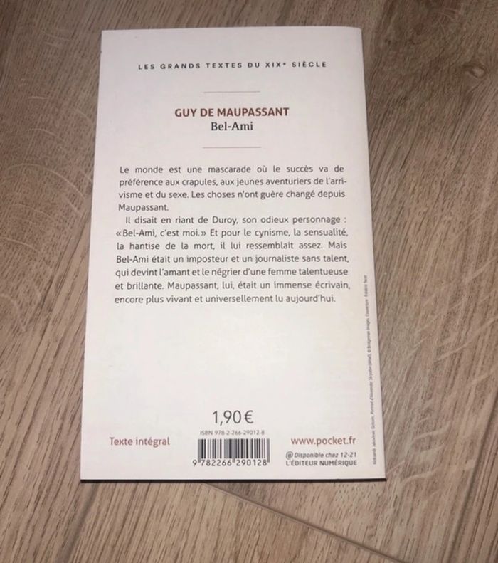 Livre « Bel Ami » - photo numéro 2