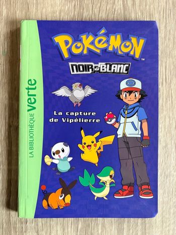 Livre Pokémon Édition Noir et Blanc – « La Capture de Vipélierre » – N°4