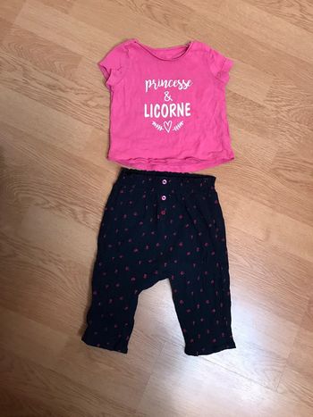 Ensemble kiabi / pat et ripaton 6 mois