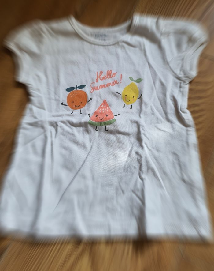 Tee shirt fille été 12 mois Bout'chou - photo numéro 4