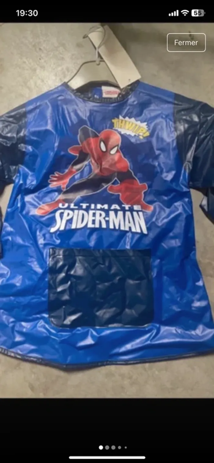 Tablier enfant Spiderman