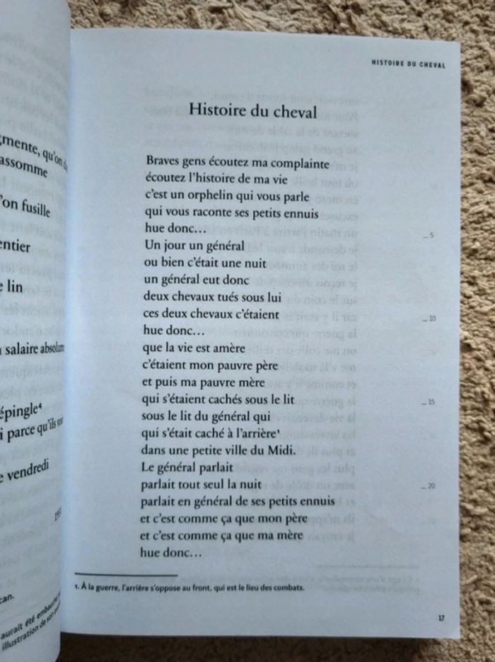 Recueil de poésies Parolesde Jacques Prévert œuvre de Troisième Folio+ Collège - photo numéro 4